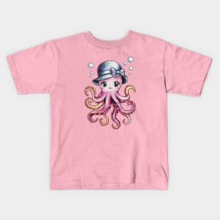 Cute Octopus Kids T-Shirt